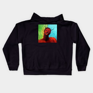 HORNED DEVIL Kids Hoodie